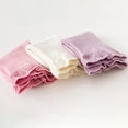 thumbnail image 5 of Chaussettes pour Bébés Filles, Lot de 3, Bord Ondulé à Volants, Revers, Chaussettes à la Cheville, Tout-Petits, Nourrissons, 5 of 5