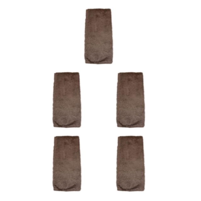 Youkk Warmth And Style Combined In Plush Over Knee Socks Wide Application Gift Idea brown 5Set