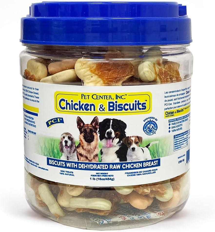 Pet Center Chicken And Biscuits Dog Treat Resealable