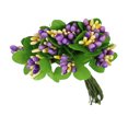 thumbnail image 4 of facefd Plastic Flower Heads Handmade DIY artificial Simulation Bouquet Stamen for Wedding Gift Decoration 10Pcs Type 25, 4 of 4
