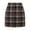 Black, variant on Plaid Pencil Skirts for Women Vintage High Waisted Mini Skirt Casual Flannel Bodycon Skirts Green L