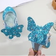 thumbnail image 4 of XZNGL Shoes for Kids Girls Infant Kids Baby Girls Crystal Bling Single Princess Shoes Sandals Princess Shoes for Girls Kids Sandals Girls Kids Shoes Girls Baby Girls Shoes, 4 of 9