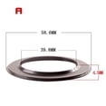 thumbnail image 2 of Bicycle Tapered Fork Headtube Reducer Headset Adapter Bike Headset Base Ring, 2 of 5