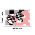 thumbnail image 3 of Amzcrzy Chemin de Table Saint-Valentin Roses Napperon de Repas Lin Napperon Imprimé Maison Cuisine Napperon Isolant de Table un Napperon Napperons Napperons de Table, 3 of 5