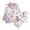 F, variant on RKSTN Womens Pajama Sets Cotton Lightweirht Floral Printed Sleepwear Long Sleeve Turndown Collar Pockets Tops with Pants