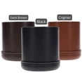 thumbnail image 3 of WE Games Professional Dark Brown Leather Dice Cup Set - 5 Dice for 10 Games, 3 of 10