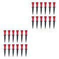 thumbnail image 4 of Langgg Lot de 12 pour T-Shirts de Golf Ballon en Plastique Support Stable Réutilisable Extérieur Intérieur Golf Sports Entraînement Pratique pour Golfeurs Rouge 76mm 2Ensemble, 4 of 6