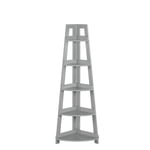 RiverRidge® Accueil Collection Amery 54-inch H x 20-inch W x 14,5 pouces D plateau de coin en gris