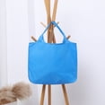 thumbnail image 1 of Large Waterproof Foldable Shopping Bag | Multi-Color Reusable Grocery Tote | Cloth Material | Portable Lightweight Design | 53x38x10cm | 1 Pack | Eco-Friendly, Durable, Versatile, 1 of 8