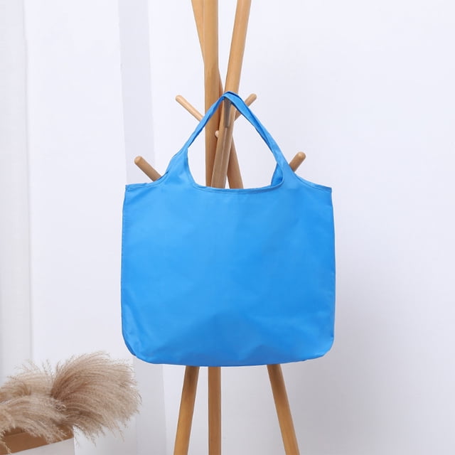 Large Waterproof Foldable Shopping Bag | Multi-Color Reusable Grocery Tote | Cloth Material | Portable Lightweight Design | 53x38x10cm | 1 Pack | Eco-Friendly, Durable, Versatile