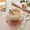 Rose Gold, variant on Deals of The Day Clearance! Rose Hollow Out Non-Slip PVC Coaster, 4.33in Decorative Table Mat for Coffee Mugs, Drinkware, Restaurant, Hotel, Home
