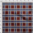 thumbnail image 3 of oneOone Silk Tabby Fabric Madras Check Print Sewing Fabric BTY 42 Inch Wide, 3 of 4