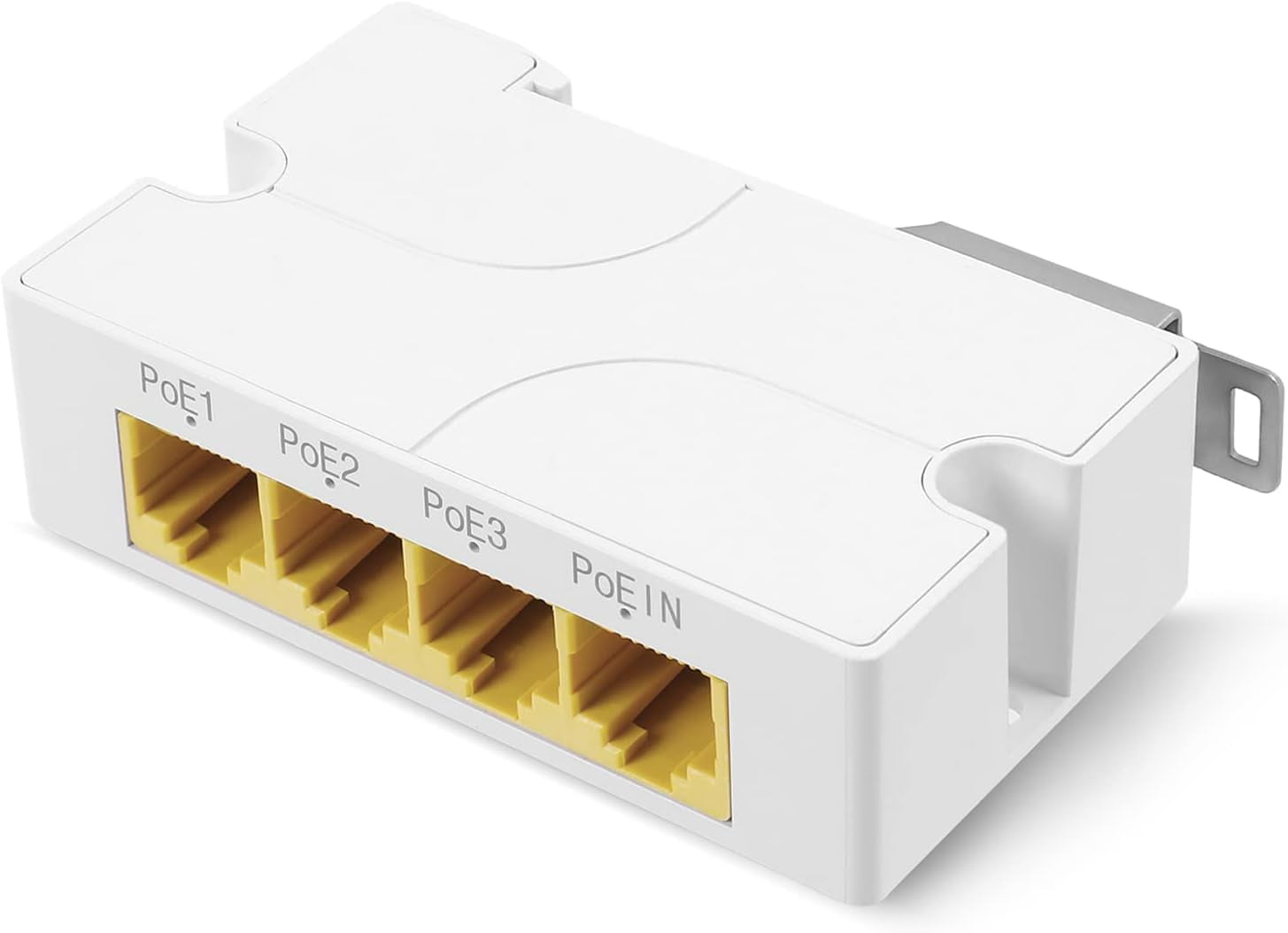 3 Port Gigabit PoE Extender, POE+ Repeater 100 Meters(328 ft) Extender Comply IEEE802.3af/at,1000Mbps RJ45, 1