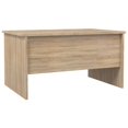 thumbnail image 3 of vidaXL Coffee Table Sonoma Oak 80x50x42.5 cm Engineered Wood, 3 of 6