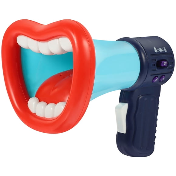 MesaSe Mégaphone Modificateur de Voix Portatif Bleu pour Enfants