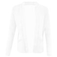 thumbnail image 5 of cfhntfmh Cardigan Grande Taille pour Femmes Mode à devant Ouvert Manches Longues Tuniques Chemises Automne Formel Travail Bureau Cardigans, 5 of 5