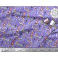 thumbnail image 3 of Soimoi polyester Crepe Fabric Floral,Bird & Animals African Print Sewing Fabric Yard 52 Inch Wide, 3 of 3