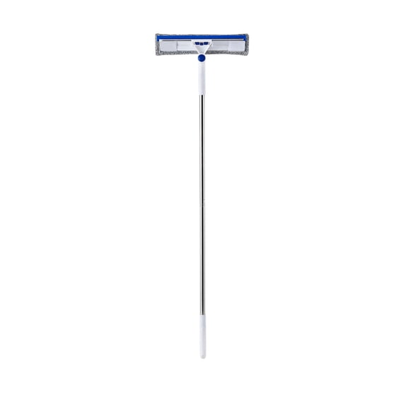 Window Scalable Squeegee Cleaner 3 In 1 Shower Squeegee 40‘’ Window Washing Equipment Glass Cleaning Tools For Indoor/Outdoor Window