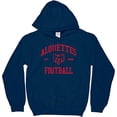 thumbnail image 1 of CFL Montreal Alouettes Football Navy Medium Hoodie, 1 of 4