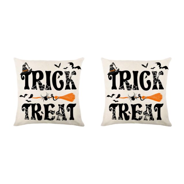 Redempat Breathable And Wrinkle-resistant Halloween Throw Pillow Covers For Spooky Style JYM328-4 2Set