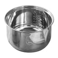 thumbnail image 1 of Stainless Steel Inner Pot Replacement for Multi-Functional Rice Cookers, Durable and Dishwasher-Safe Cooking Liner, 1 of 6