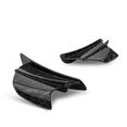 thumbnail image 2 of yeacher Universal Motorcycle Fiber Air Winglets - ABS Black Forged Pattern, Matte/Glossy Finish, 175x92mm, Lightweight Aerodynamic Upgrade, 2 of 7