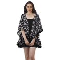 thumbnail image 1 of Moomaya Vêtements de Plage Imprimés pour Femmes Boléro à Franges Cache-Maillot Cardigan, 1 of 5