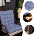 thumbnail image 4 of HLONK Clearance Rocking Chair Cushion  Rocker Chairs Replacement Cushions Set for Indoor  Water Resistant Extra Cozy Tufted Seat Pads and Non Slip High Back Pad with Ties for Outdoor, 4 of 6