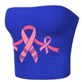 thumbnail image 4 of Tube Tops, Womens Printed Strapless Yoga Exercise Chest Wrap Pullover, 4 of 4