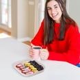 thumbnail image 5 of Avdolw 18cm Square Fruit Tray - Stylish & Spacious for Home Coffee Table, Easy Clean Snack & Candy Dish (Food Tray Only), 5 of 5