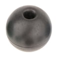 thumbnail image 4 of S SERENABLE Rope Float 15 cm 2.5 cm Hole Boat Anchor Buoy for Dock Swim Lane Aquaculture Black, 4 of 9