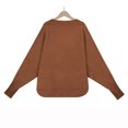 thumbnail image 4 of EGNMCR Cardigans pour Femmes, Chandails pour Femmes Mode Décontractée Unie Chandail à Manches Longues Col en V Chandail Femmes Chandail, 4 of 5
