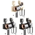 thumbnail image 4 of bedienty Boîte de Rangement Pratique Support de Sèche-Cheveux avec Compartiments Intégrés Lisseurs Peignes et Rasoirs Blanc Laiteux, 4 of 6