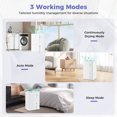 thumbnail image 4 of Costway 74 Pints Dehumidifier for Home 6000 Sq.Ft Dehumidifier with Auto/ 24H Timer, 4 of 10