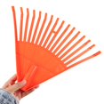 thumbnail image 4 of EIMELI29.39 inches Nylon Leaf Rake with Adjustable Plastic Handle, 4 of 5