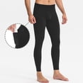 thumbnail image 2 of RKSTN Compression Pants Men Solid Color High Waist Athletic Yoga Base Layer Leggings with Pockets for Sports Running Basketball, 2 of 10