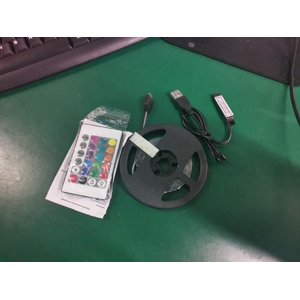 Led Lights Strip Background Lighting Led Strips LED Lights Strip RGB DC5V Flexible Lamp Tape USB TV Background Lighting LED Strips With Remote Control