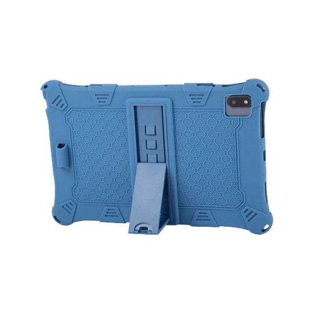 Soft Silicon Kids Case For Teclast T50 T40 5G M40 Pro M40SE 10.4 Inch Tablet Cover Case For Teclast T40 Plus Stand Protect Shell Dark Blue NO Belt Teclast T40 pro