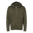 thumbnail image 1 of Independent Trading Co. SS4500Z Midweight Full-Zip Hooded Sweatshirt, 1 of 2