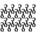 thumbnail image 3 of Miangastore 20Pcs Walking Stick Clips Plastic Cane Clips Portable Trekking Pole Clip Plastic Pole Buckles, 3 of 7