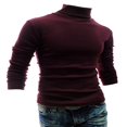thumbnail image 1 of Pull d'Hiver Chaud en Coton Col Montant pour Hommes, 1 of 5