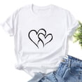 thumbnail image 4 of Birdeem T-Shirts à Manches Courtes Imprimé Tournesol pour Femmes et Filles Grande Taille, 4 of 7