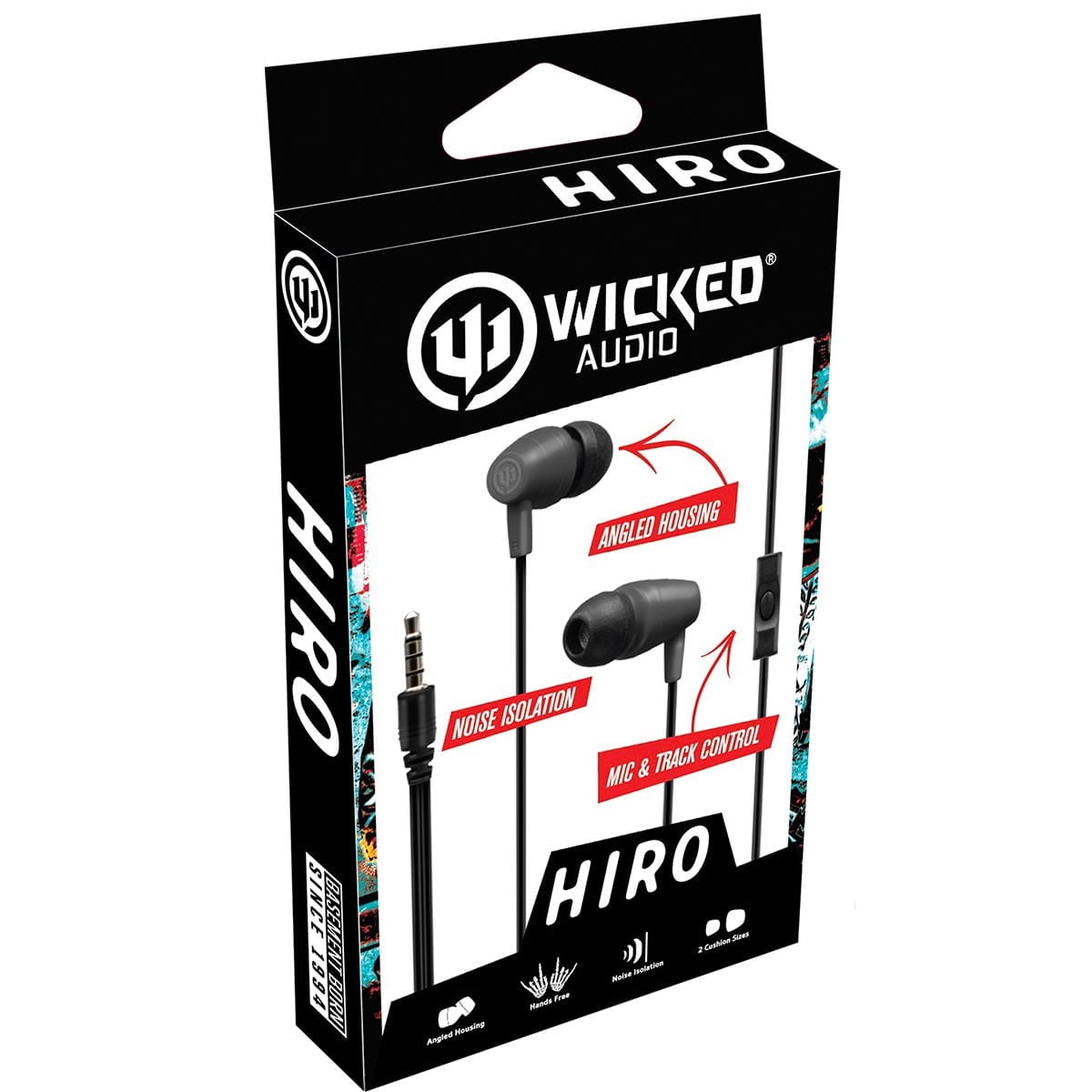 Écouteurs filaires Wicked Audio Hiro