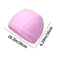 thumbnail image 3 of LSLJS Bonnet de Bain Hommes et Femmes Bonnet Imperméable Haute Élasticité Bonnet de Bain Protection des Oreilles Cheveux Longs Tête Qui Ne s'Étrangle Pas Bonnet de Spa, Équipement de Sport, 3 of 6