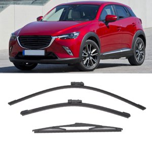 Windshield Wipers, Easy Installation Noise Reduction Anti Crack Windshield Wiper Blades  for Car