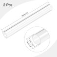thumbnail image 2 of Unique Bargains Tube Rond en Acrylique Rigide Transparent 31mm ID x 35mm OD x 305mm Lot de 2, 2 of 6