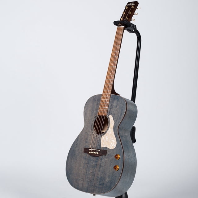 Art & Lutherie Legacy Guitare Acoustique-Électrique Q-Discrète - Bleu Denim