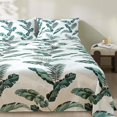 thumbnail image 1 of King Size Bed Sheets Piece Floral Pattern Sheets King Deep Pocket Sheet Grey Lotus, 1 of 7