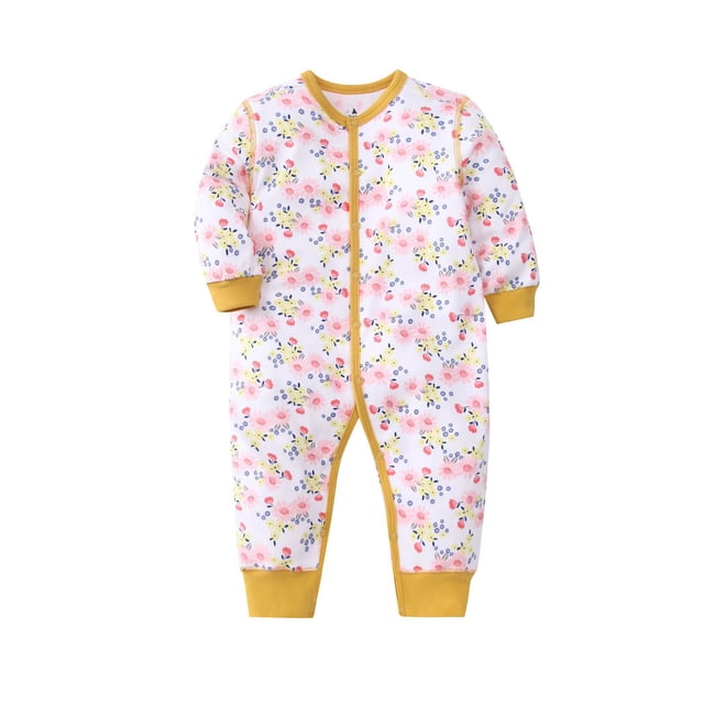 Robe Bébé Barboteuse Bébé Garçon Fille Imprimé Barboteuse Combinaisons Tenues