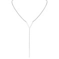 thumbnail image 1 of ORUYROP Collier Chic en Y pour Femmes, Collier Ras du Cou en Acier Inoxydable/plaqué Or/noir, Boîte Cadeau, 1 of 7